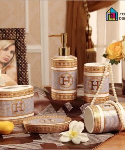 HERITAGE BATHROOM SET 5PCS