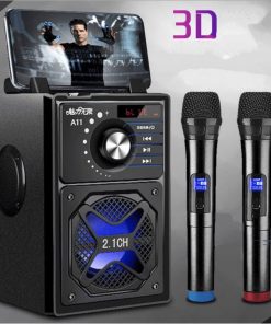 Bộ dàn karaoke chuyên nghiệp 2 micro 3D