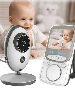 Máy báo khóc kiểm soát nhiệt độ ban đêm Baby Monitor 2.4Ghz RoHS CE
