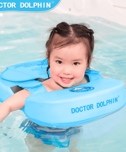 Phao Bơi Không Bơm Chống Lật Cho Bé DOCTOR DOLPHIN®️ cao cấp