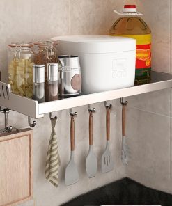 Kệ Bếp Treo Strong-Up Carbon Steel Cao Cấp (70x20cm)