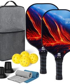 Bộ 2 Vợt Pickleball Sợi Thủy Tinh USA Approved cao cấp